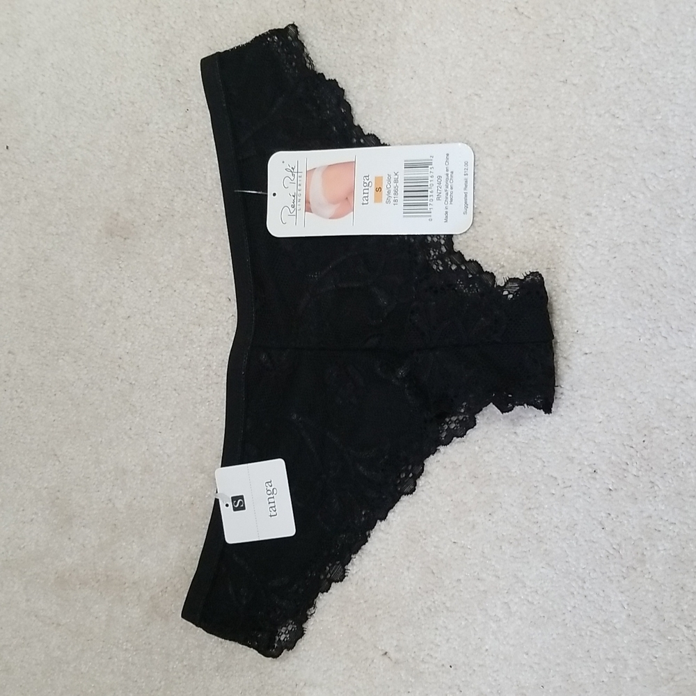 NWT Black panties. Size small